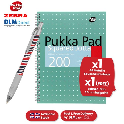 Pukka pad squared notebook - pad, a4