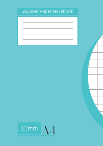 15mm squared paper notebook - 15mm,