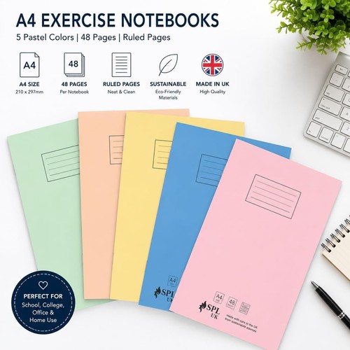 Exercise books pages - books, 48