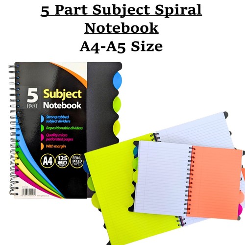 Spiralbound notebook 5 - a4,
