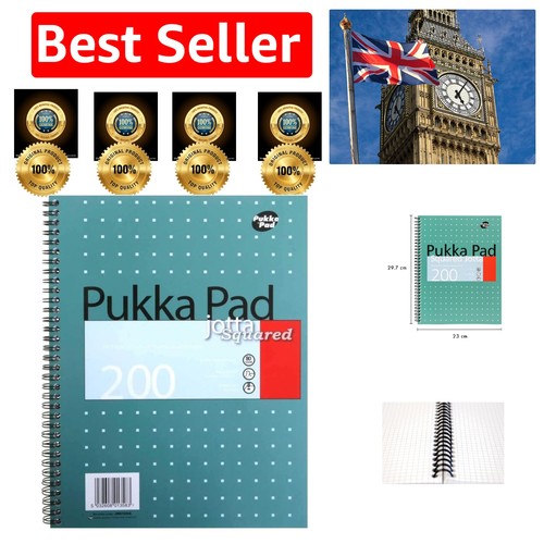 Elegant squared notebook - a4,