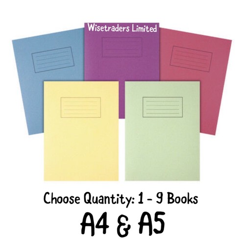 Silvine exercise books - a5,