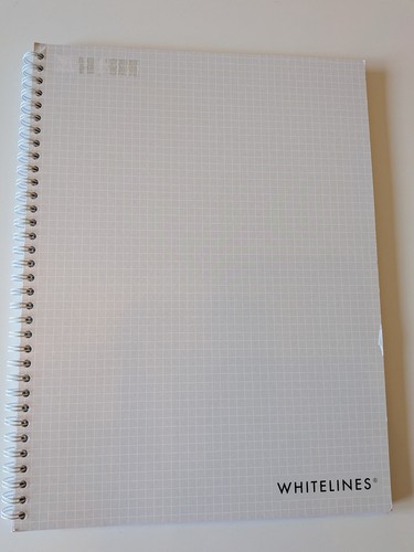 Whitelines notebook - whitelines,