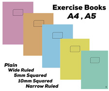 Exercise Books School Homework