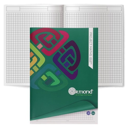 Math notebooks ruled - 2, a4