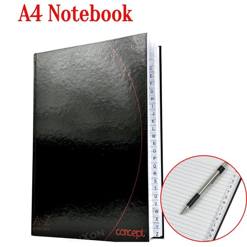 Hardback notebook black - notebook,