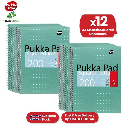 12x pukka pad - pad, squared